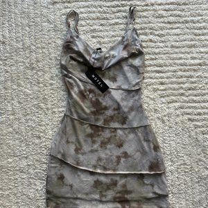 [NEW] MOTEL ROCKS Mash Sage Dress